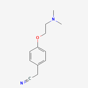 4-(beta-Dimethylamino-ethoxy)-phenyl acetonitrile