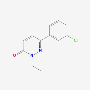 6-(3-Chlorophenyl)-2-ethyl-2H-pyridazin-3-one
