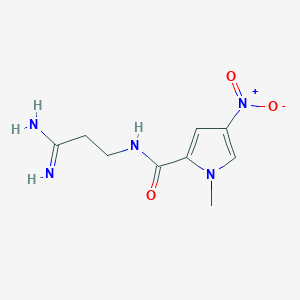 N-(3-amino-3-iminopropyl)-1-methyl-4-nitropyrrole-2-carboxamide