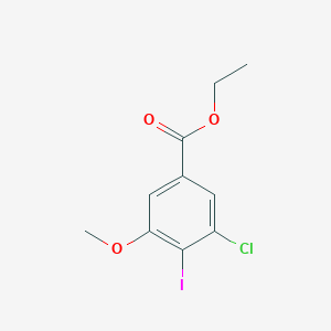 Ethyl 3-chloro-4-iodo-5-methoxybenzoate
