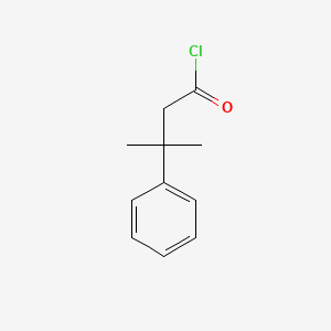 3-Methyl-3-phenylbutanoyl chloride