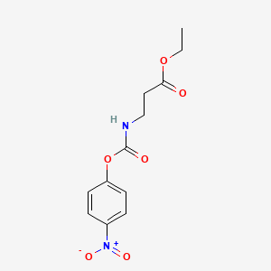 Ethyl 3-{[(4-nitrophenoxy)carbonyl]amino}propanoate