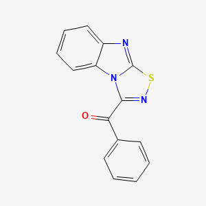3-(Oxophenylmethyl)-1,2,4-thiadiazolo[4,5-a]benzimidazole