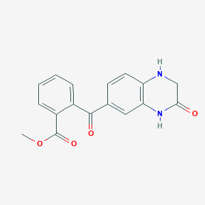 Methyl 2-[(3-oxo-1,2,3,4-tetrahydroquinoxalin-6-yl)carbonyl]benzoate