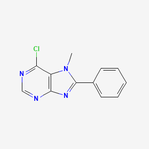 6-Chloro-7-methyl-8-phenyl-7H-purine