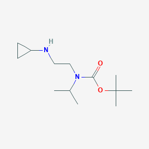 N-tert-butoxycarbonyl-N'-cyclopropyl-N-isopropyl-ethane-1,2-diamine