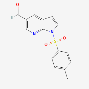 1-tosyl-1H-pyrrolo[2,3-b]pyridine-5-carbaldehyde