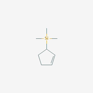 molecular formula C8H16Si B082781 3-(Trimethylsilyl)cyclopentene CAS No. 14579-08-9