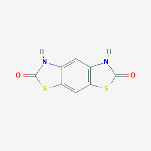molecular formula C8H4N2O2S2 B082782 Benzo[1,2-d:5,4-d]bisthiazole-2,6(3H,5H)-dione (7CI,8CI) CAS No. 13387-16-1