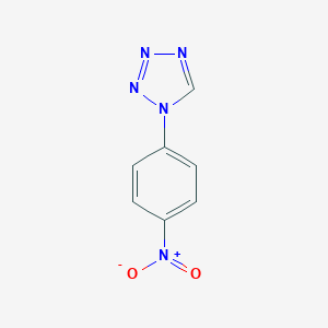 molecular formula C7H5N5O2 B082783 1-(4-Nitrophenyl)-1h-tetrazole CAS No. 14213-11-7