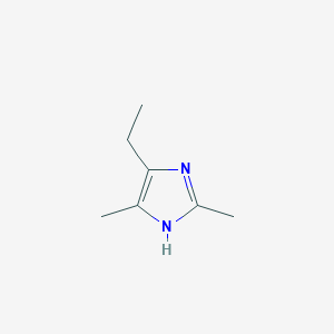 molecular formula C7H12N2 B8278470 5-Ethyl-2,4-dimethyl-1H-imidazole CAS No. 91773-26-1