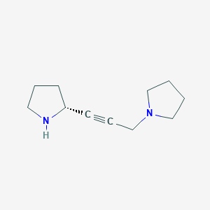 (R)-1-[3-(2-pyrrolidinyl)-2-propynyl]pyrrolidine