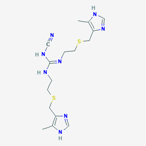 molecular formula C16H24N8S2 B8278692 Cimetidine impurity F 