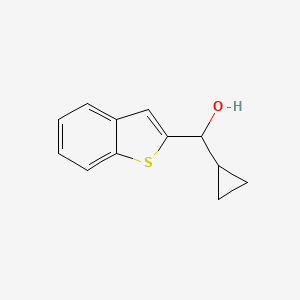Cyclopropyl benzothien-2-yl carbinol