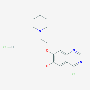 4-Chloro-6-methoxy-7-(2-piperidinoethoxy)quinazoline hydrochloride