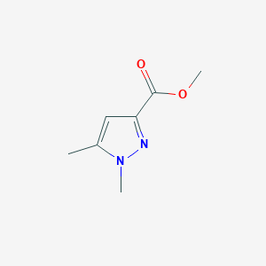 molecular formula C7H10N2O2 B082792 methyl 1,5-dimethyl-1H-pyrazole-3-carboxylate CAS No. 10250-61-0