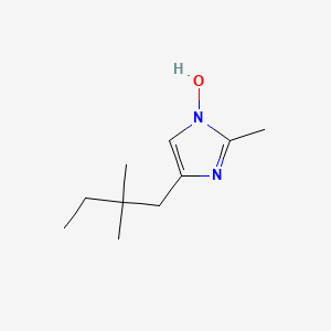 4-(2,2-dimethylbutyl)-2-methyl-1H-imidazol-1-ol