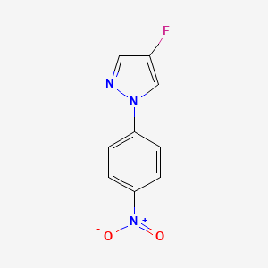 4-fluoro-1-(4-nitrophenyl)-1H-pyrazole