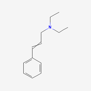 molecular formula C13H19N B8279274 Diethylaminomethylstyrene 