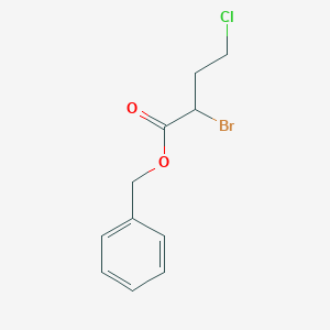 Benzyl 2-bromo-4-chlorobutyrate