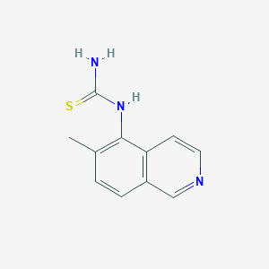 N-[6-Methylisoquinol-5-yl]thiourea
