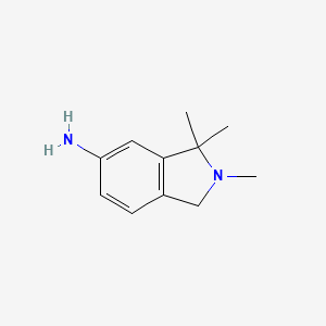 5-Amino-2,3,3-trimethylisoindoline