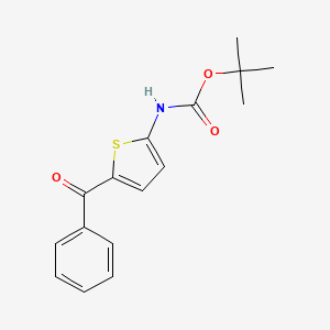 tert-Butyl [5-(phenylcarbonyl) thien-2-yl]carbamate