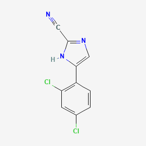2-Cyano-4-(2,4-dichlorophenyl)imidazole