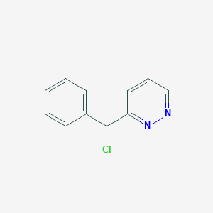 3-(Chloro-phenylmethyl)pyridazine