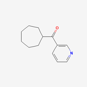 Cycloheptyl(3-pyridinyl)methanone