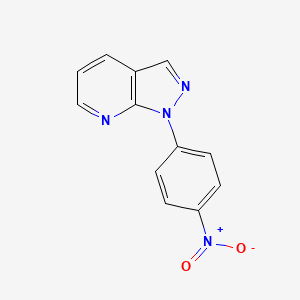 1-(4-nitrophenyl)-1H-pyrazolo[3,4-b]pyridine