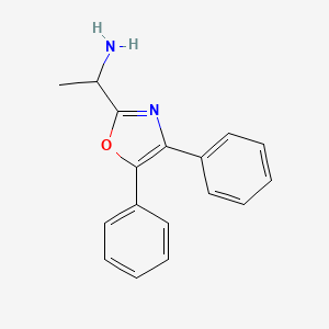 1-(4,5-Diphenyl-oxazol-2-yl)-ethylamine