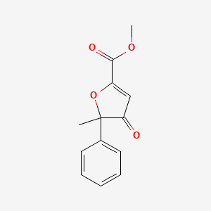 4,5-Dihydro-5-methyl-4-oxo-5-phenylfuran-2-carboxylic Acid Methyl Ester