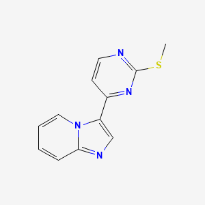 3-[2-Methylthio-4-pyrimidinyl]imidazo[1,2-a]pyridine