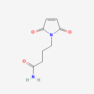 molecular formula C8H10N2O3 B8280044 Maleimidoethylacetamide 
