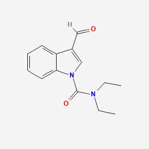 1-Diethylcarbamoyl-3-formylindole