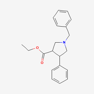 Ethyl 1-benzyl-4-phenylpyrrolidine-3-carboxylate