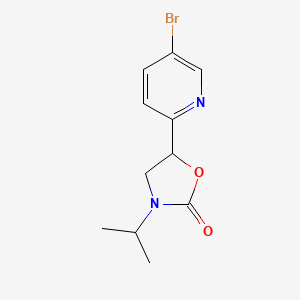 5-(5-Bromopyridin-2-yl)-3-isopropyloxazolidin-2-one