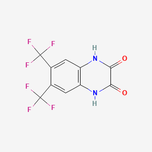 6,7-Bis(trifluoromethyl)-1,4-dihydroquinoxaline-2,3-dione