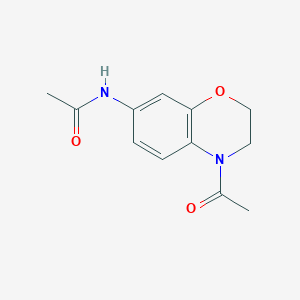 4-Acetyl-7-acetamido-3,4-dihydro-2H-1, 4-benzoxazine