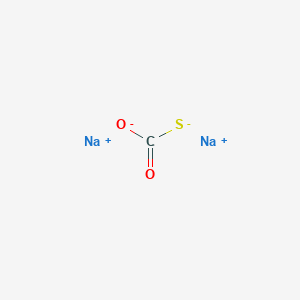 molecular formula CNa2O2S B8280282 Disodium;sulfidoformate 