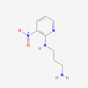 N1-(3-nitropyridin-2-yl)propane-1,3-diamine
