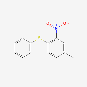 4-Methyl-2-nitro-1-phenylsulfanyl-benzene