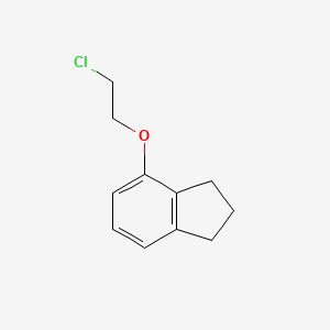 2-(Indan-4-yloxy)-ethylchloride