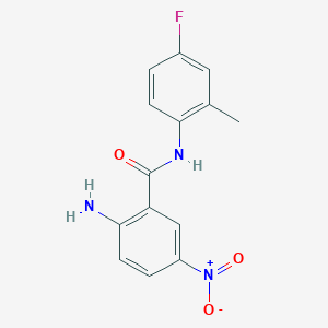 N-(2-amino-5-nitrobenzoyl)-2-methyl-4-fluoroaniline