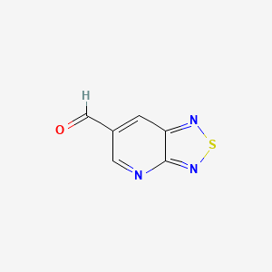 [1,2,5]Thiadiazolo[3,4-b]pyridine-6-carbaldehyde