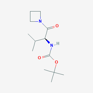 (S)-tert-butyl 1-(azetidin-1-yl)-3-methyl-1-oxobutan-2-ylcarbamate