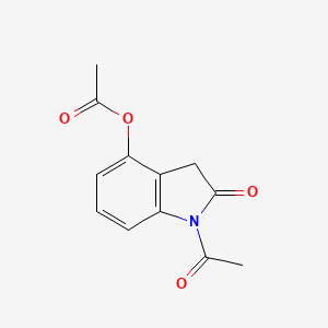 acetic acid 1-acetyl-2-oxo-2,3-dihydro-1H-indol-4-yl ester