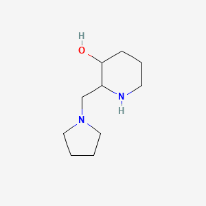 2-(Pyrrolidin-1-yl)methyl-3-hydroxy piperidine