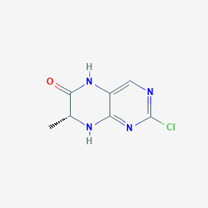 (R)-2-Chloro-7-methyl-7,8-dihydropteridin-6(5H)-one